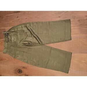 Sandro greens wide leg pants size 10
